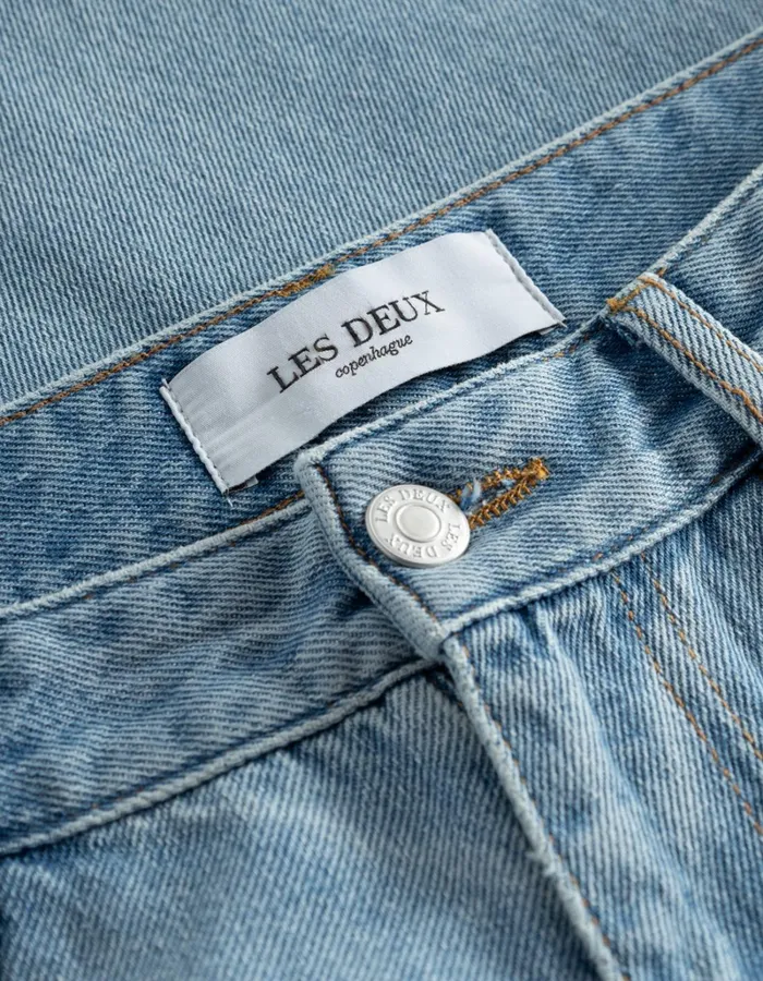 Men Les Deux Pants Ryder Relaxed Fit Jeans 8211 Antique Blue Wash