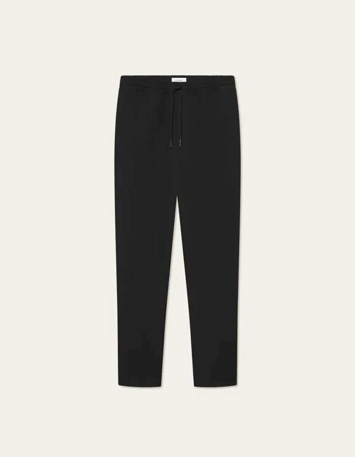 Men Les Deux Pants Sebastian Tech Pants 8211 BlackBlack