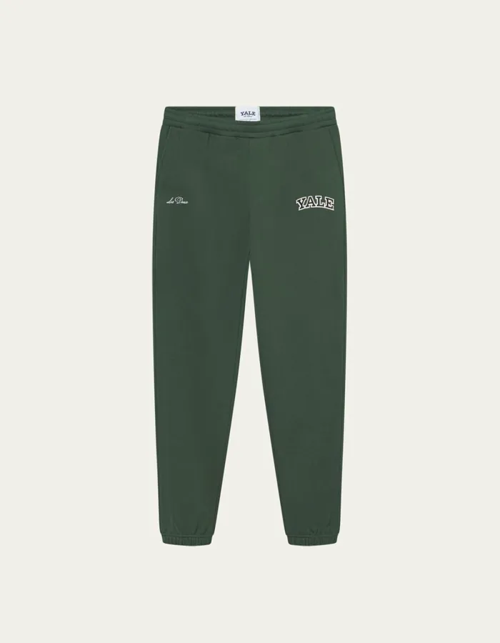 Men Les Deux Pants Yale Sweatpants 8211 Duffel Bag GreenBlack