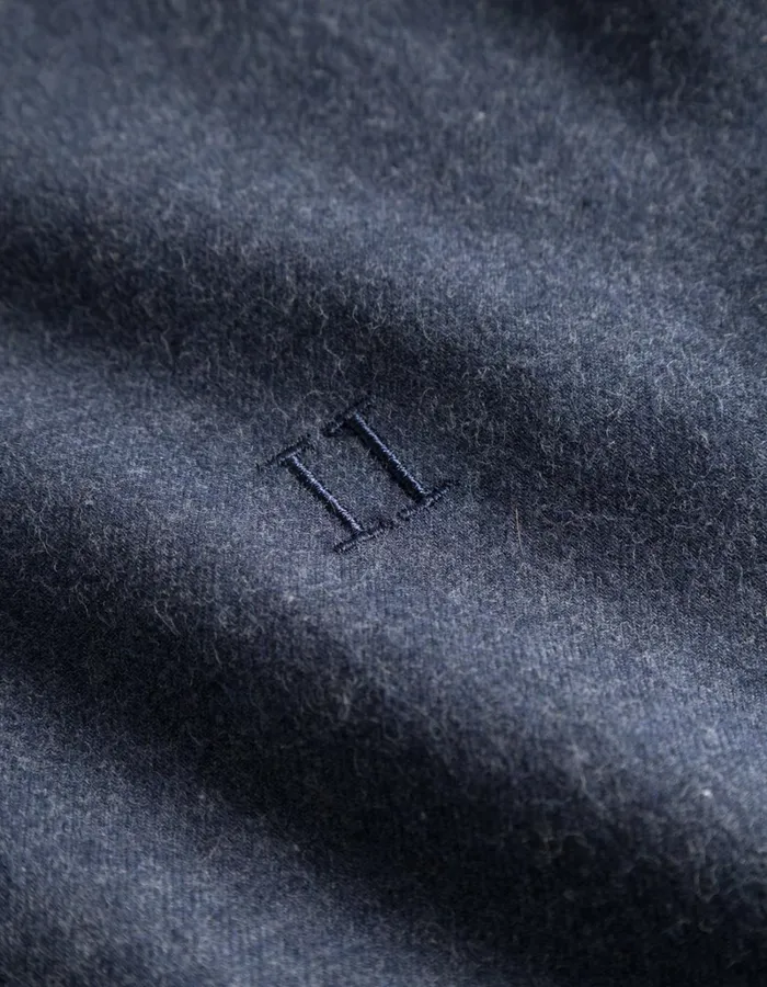 Men Les Deux ShirtsOvershirts Desert Reg Shirt 8211 Dark Navy Melange