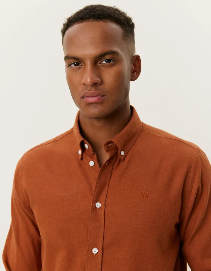 Men Les Deux ShirtsOvershirts Desert Shirt 8211 Arabian Spice Melange
