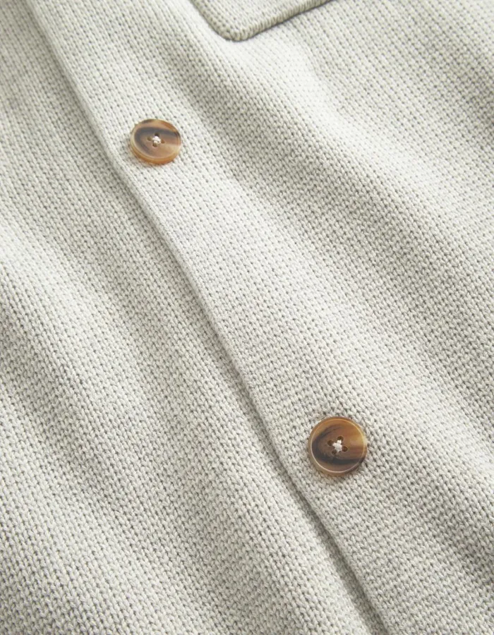 Men Les Deux ShirtsOvershirts Fischer Cotton Milano Overshirt 8211 Light Sand