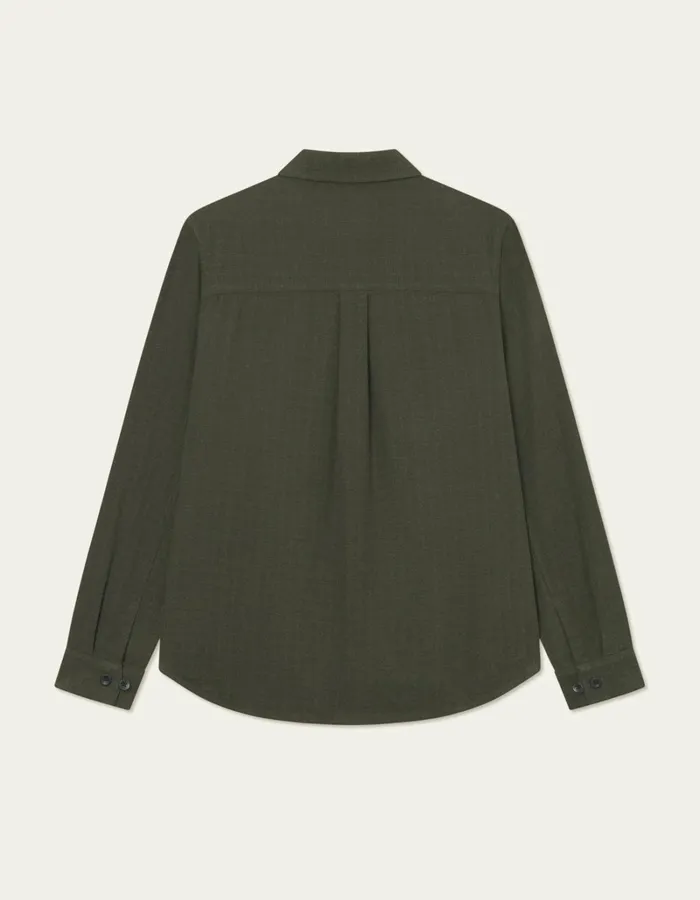 Men Les Deux ShirtsOvershirts Hamilton Overshirt 8211 Forest Green