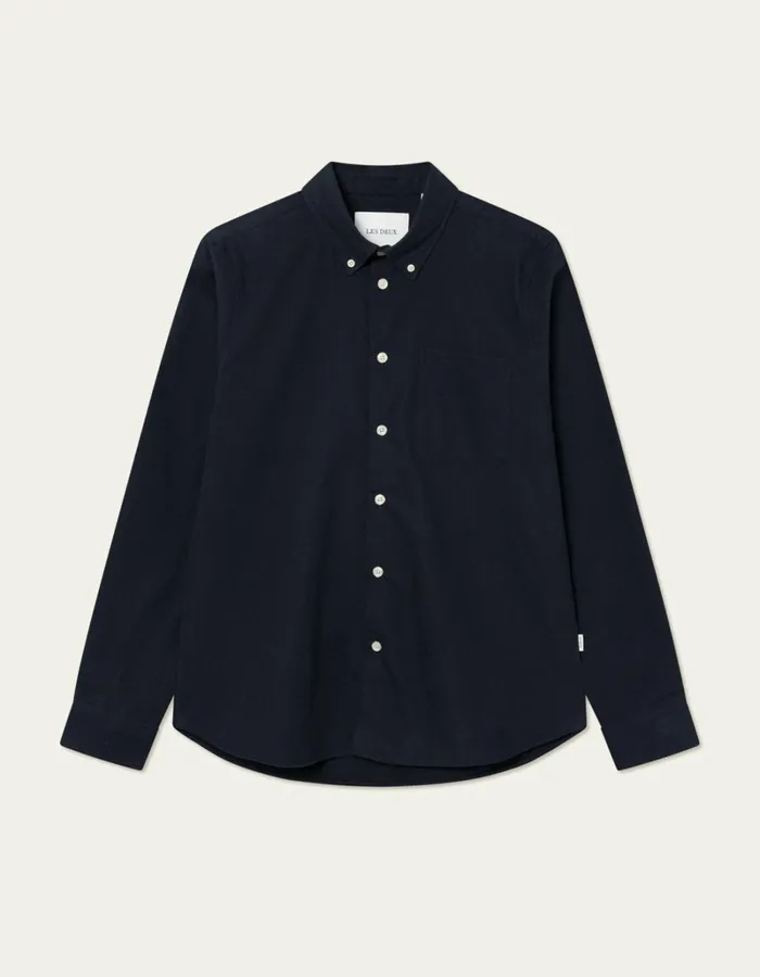 Men Les Deux ShirtsOvershirts Karl Peached Shirt 8211 Dark Navy