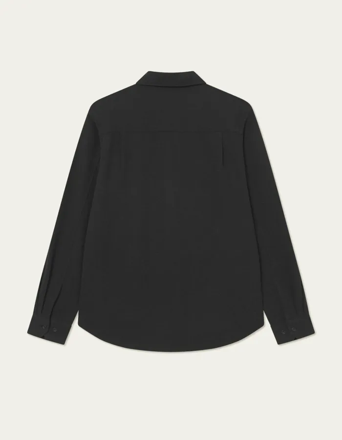 Men Les Deux ShirtsOvershirts Kash Shirt 8211 BlackBlack