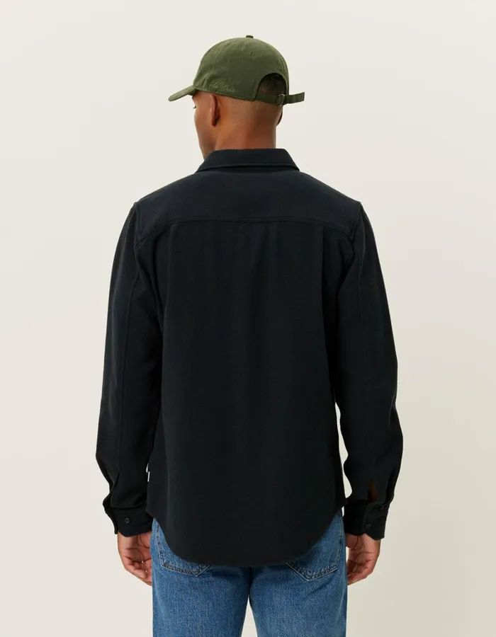Men Les Deux ShirtsOvershirts Kash Shirt 8211 BlackBlack