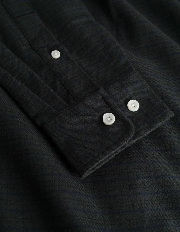 Men Les Deux ShirtsOvershirts Kent Check Shirt 20 8211 RosinDark Navy