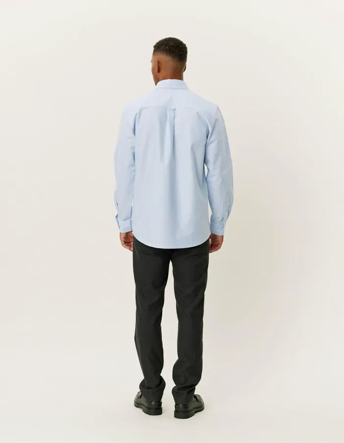 Men Les Deux ShirtsOvershirts Kent Oxford Shirt 20 8211 Light Blue