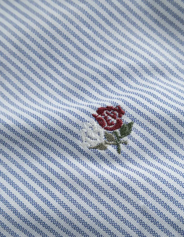 Men Les Deux ShirtsOvershirts Kent Oxford Shirt 20 8211 Light BlueWhite