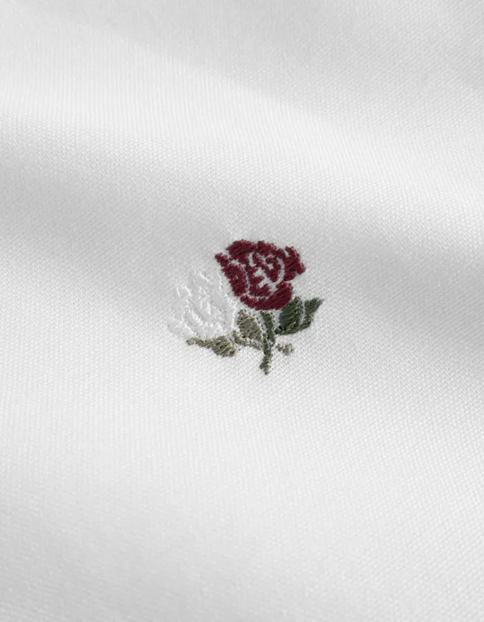 Men Les Deux ShirtsOvershirts Kent Oxford Shirt 8211 WhiteWhite