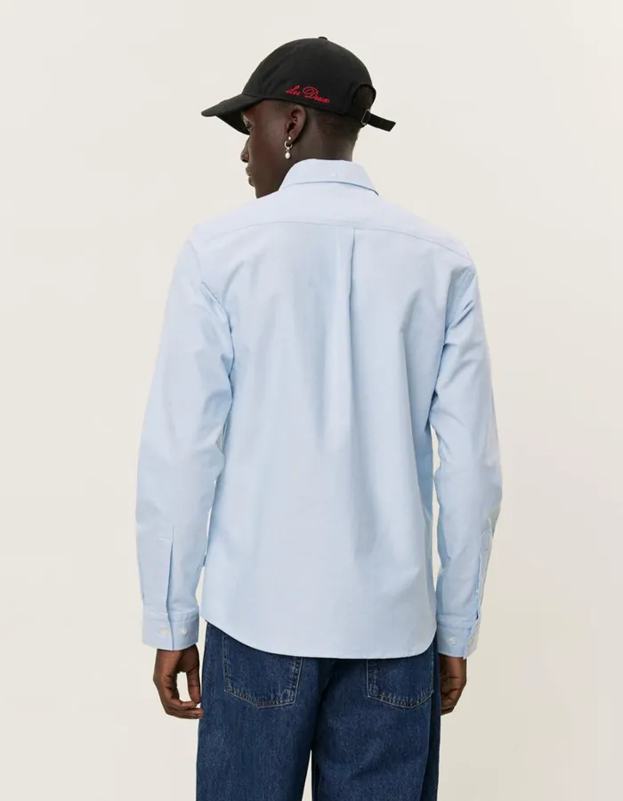 Men Les Deux ShirtsOvershirts Konrad Oxford Shirt 8211 Light Blue
