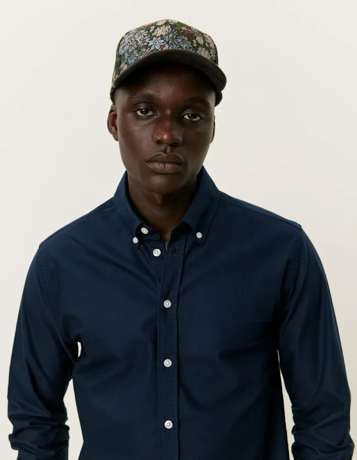 Men Les Deux ShirtsOvershirts Konrad Oxford Shirt 8211 Seasonal 8211 Dark Navy