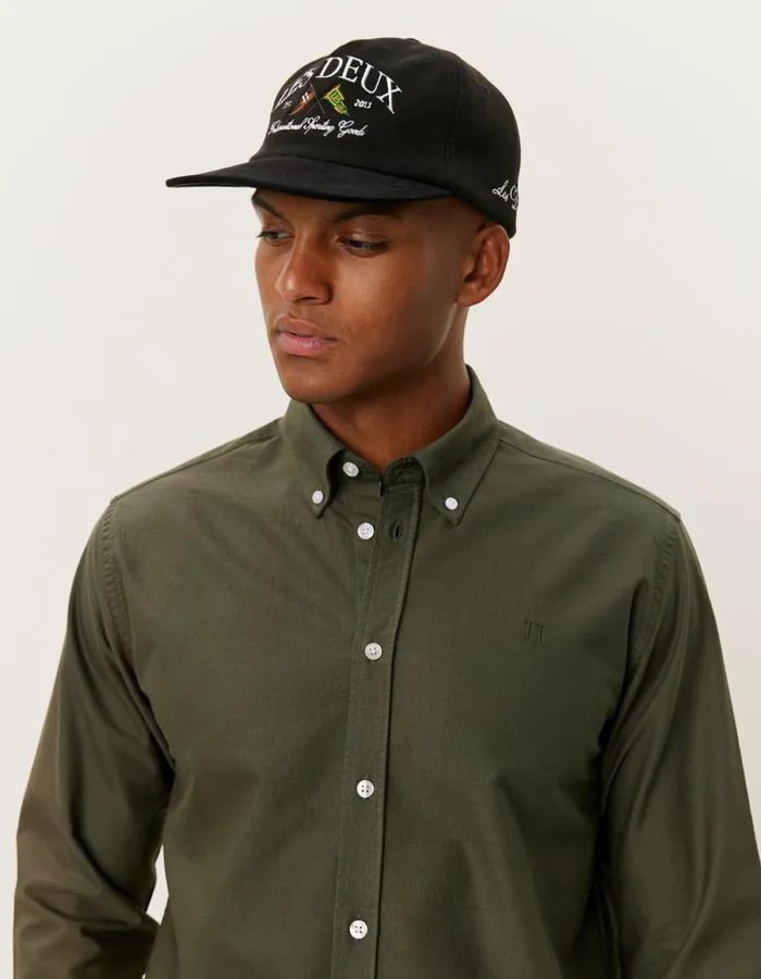 Men Les Deux ShirtsOvershirts Konrad Oxford Shirt 8211 Seasonal 8211 Rosin