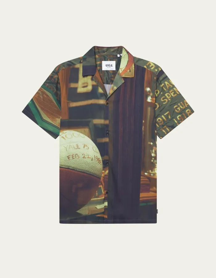 Men Les Deux ShirtsOvershirts Lukas Sport AOP SS Shirt 8211 Multicolor