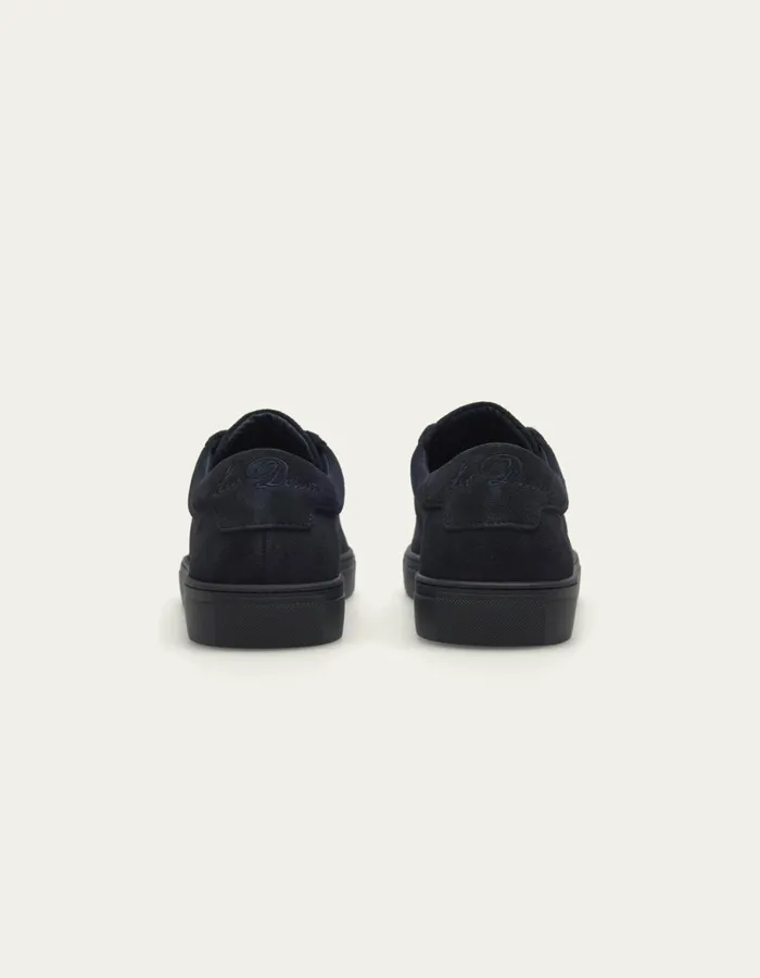 Men Les Deux Shoes Teddy Suede Sneaker 8211 Dark Navy