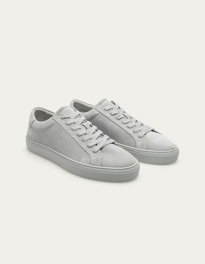 Men Les Deux Shoes Teddy Suede Sneaker 8211 Feather Grey