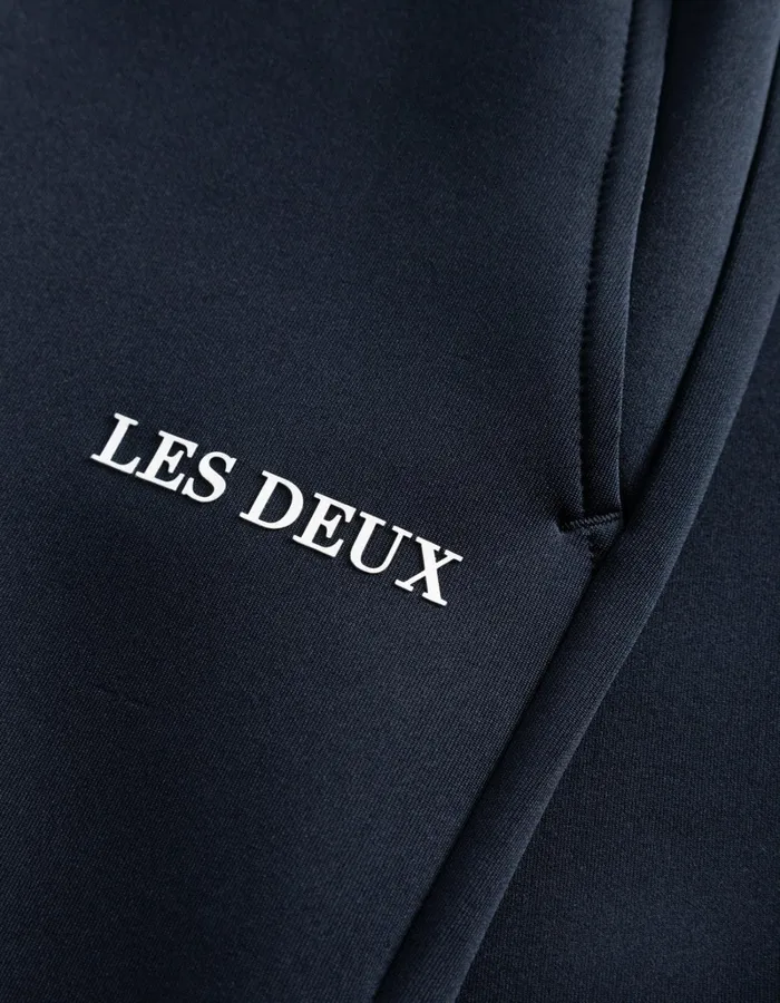 Men Les Deux Shorts Ballier Track Shorts 8211 Dark Navy