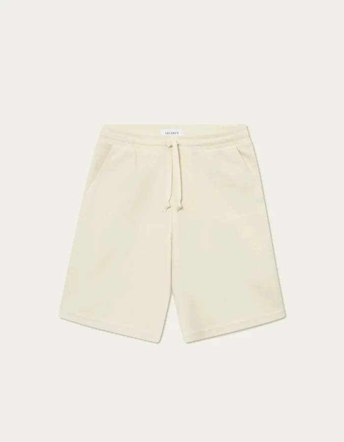 Men Les Deux Shorts Barry Casual Track Shorts 8211 Ivory