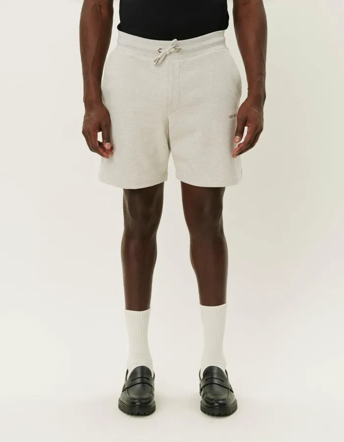 Men Les Deux Shorts Dexter Sweatshorts 8211 Ivory Melange