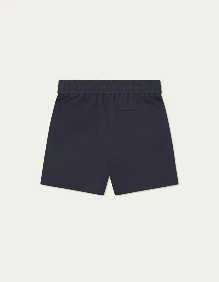 Men Les Deux Shorts Otto Linen Shorts 8211 Dark Navy