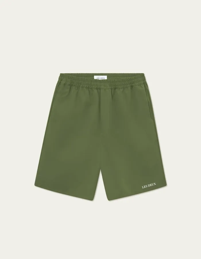 Men Les Deux Shorts Raphael Shorts 20 8211 Chive Green
