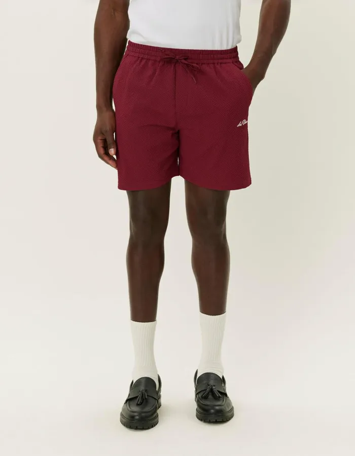 Men Les Deux Shorts Stan Seersucker Swim Shorts 20 8211 Bossa Nova
