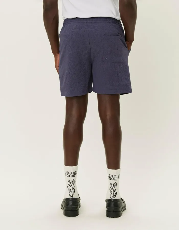 Men Les Deux Shorts Stan Seersucker Swim Shorts 20 8211 Graystone