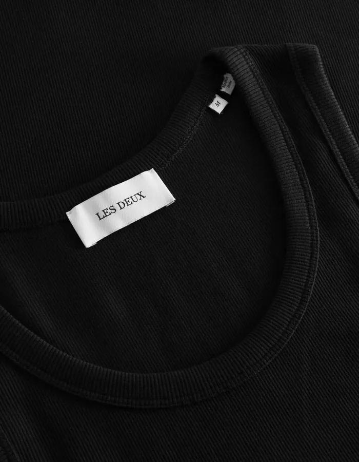 Men Les Deux Tshirts Arthur Tank Top 8211 BlackBlack