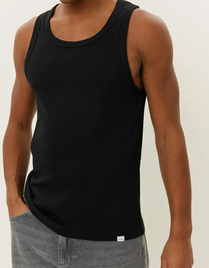 Men Les Deux Tshirts Arthur Tank Top 8211 BlackBlack