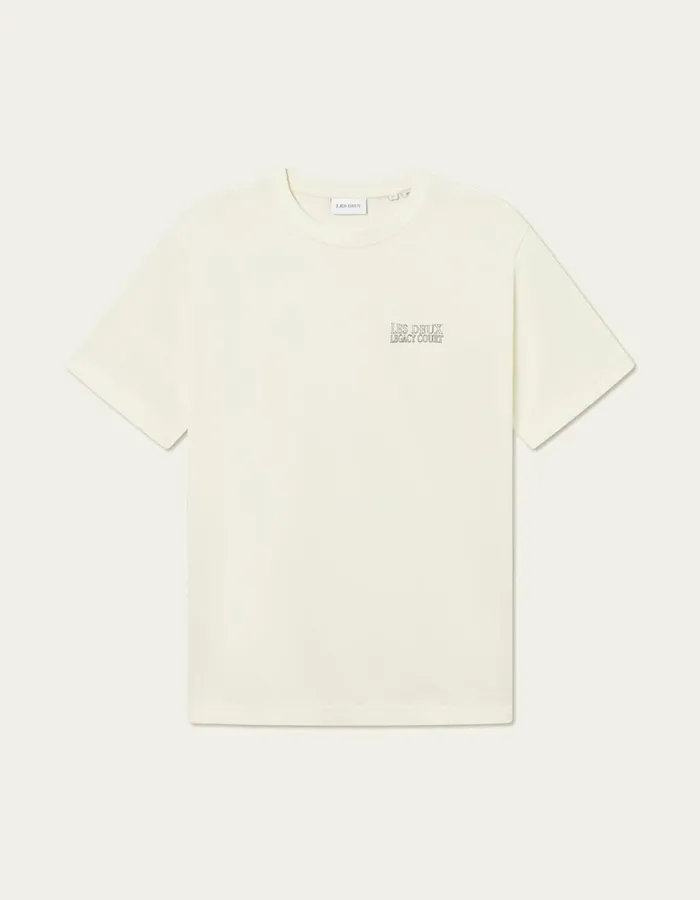 Men Les Deux Tshirts Atlas TShirt 8211 Ivory
