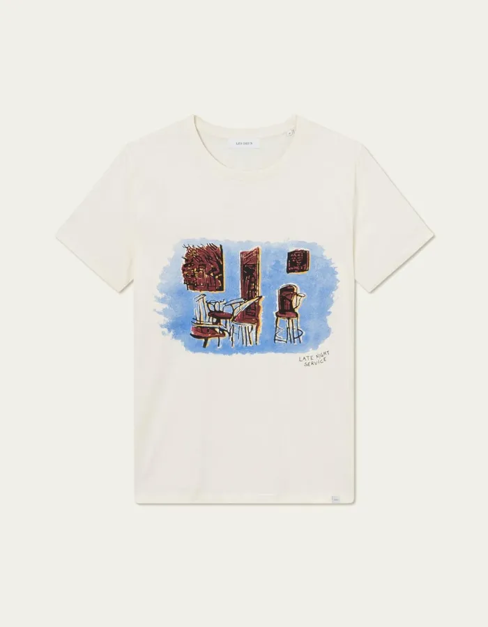 Men Les Deux Tshirts Berkeley TShirt 8211 Ivory