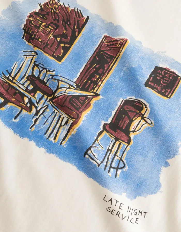 Men Les Deux Tshirts Berkeley TShirt 8211 Ivory