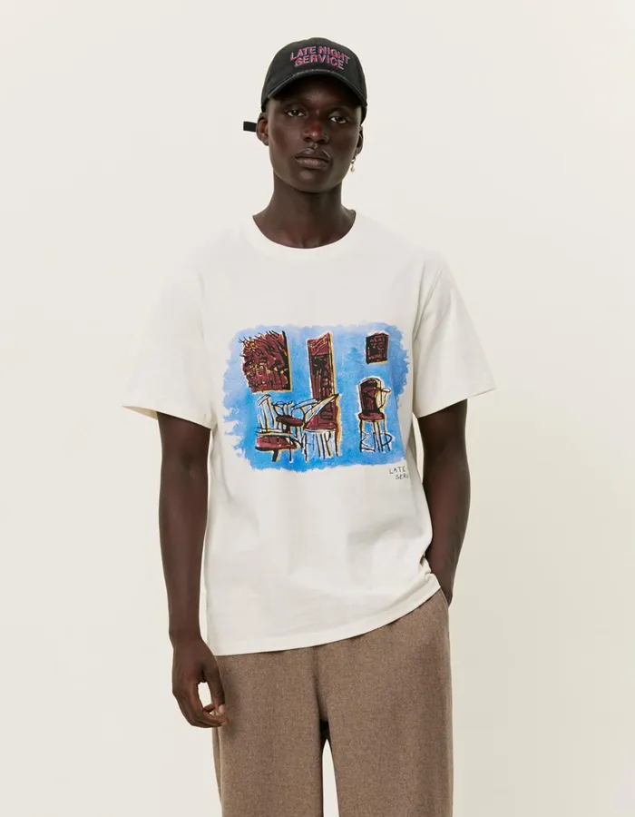 Men Les Deux Tshirts Berkeley TShirt 8211 Ivory