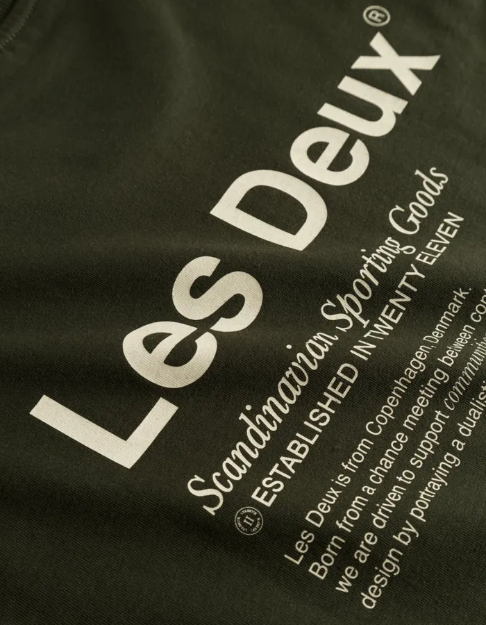 Men Les Deux Tshirts Brody TShirt 20 8211 RosinIvory