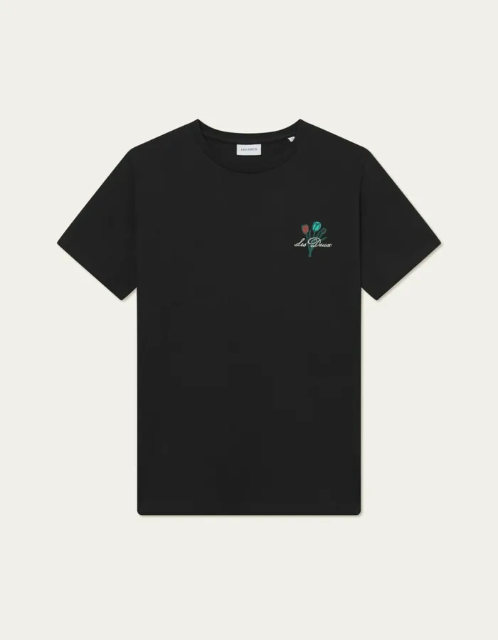 Men Les Deux Tshirts Bruno Caf TShirt 8211 BlackBlack