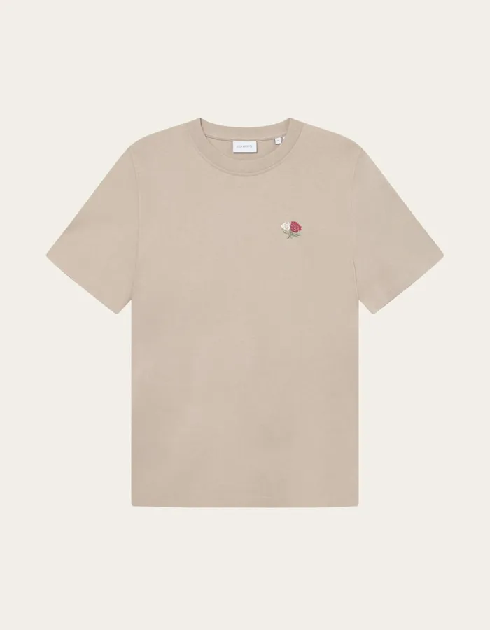 Men Les Deux Tshirts Clyde TShirt 8211 Dark Sand