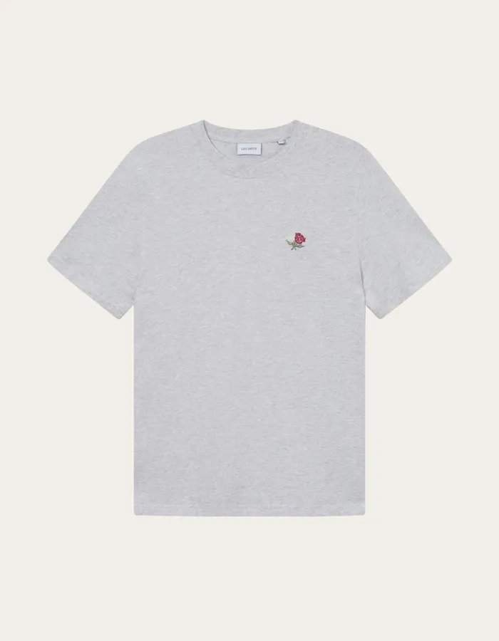 Men Les Deux Tshirts Clyde TShirt 8211 Snow Melange