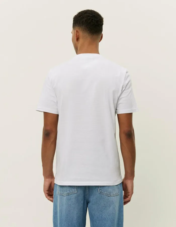 Men Les Deux Tshirts Clyde TShirt 8211 WhiteWhite