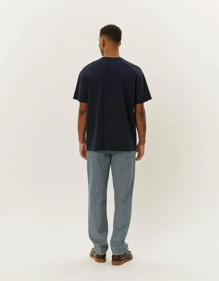 Men Les Deux Tshirts Crew TShirt 8211 Dark Navy