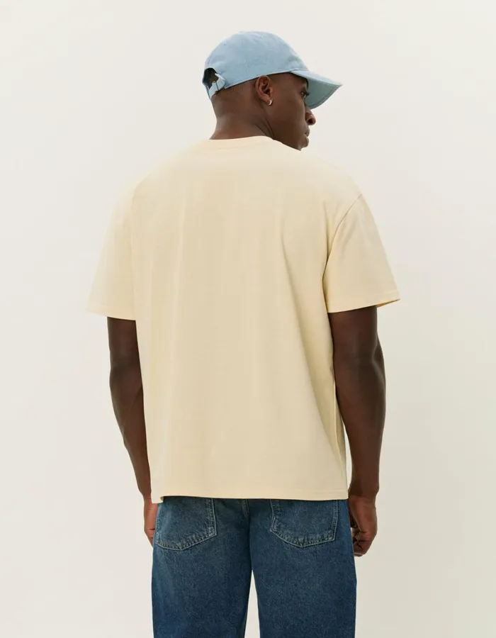 Men Les Deux Tshirts Crew TShirt 8211 Summer Melon