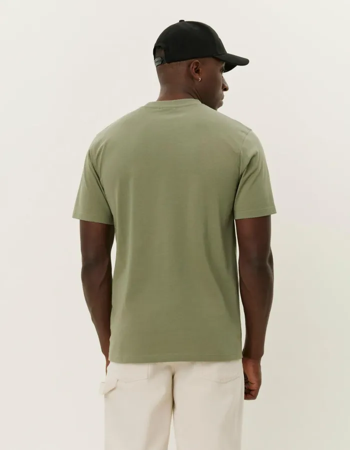 Men Les Deux Tshirts Dexter TShirt 8211 Lichen Green