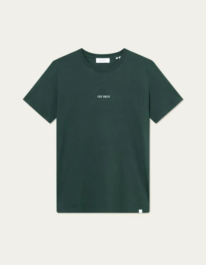 Men Les Deux Tshirts Dexter TShirt 8211 Pine Green