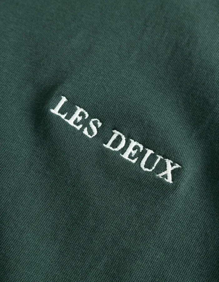 Men Les Deux Tshirts Dexter TShirt 8211 Pine Green