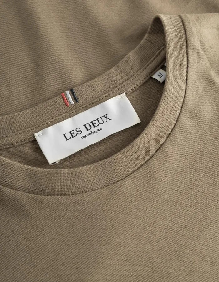 Men Les Deux Tshirts Encore TShirt 8211 WalnutWhite