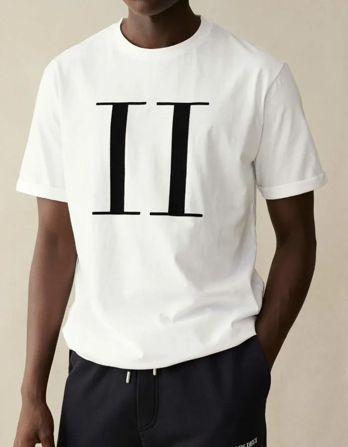 Men Les Deux Tshirts Encore TShirt 8211 WhiteBlack