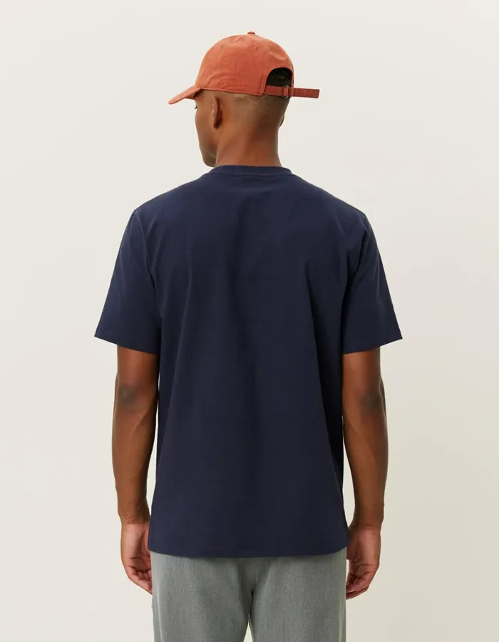 Men Les Deux Tshirts Fiore TShirt 8211 Dark Navy
