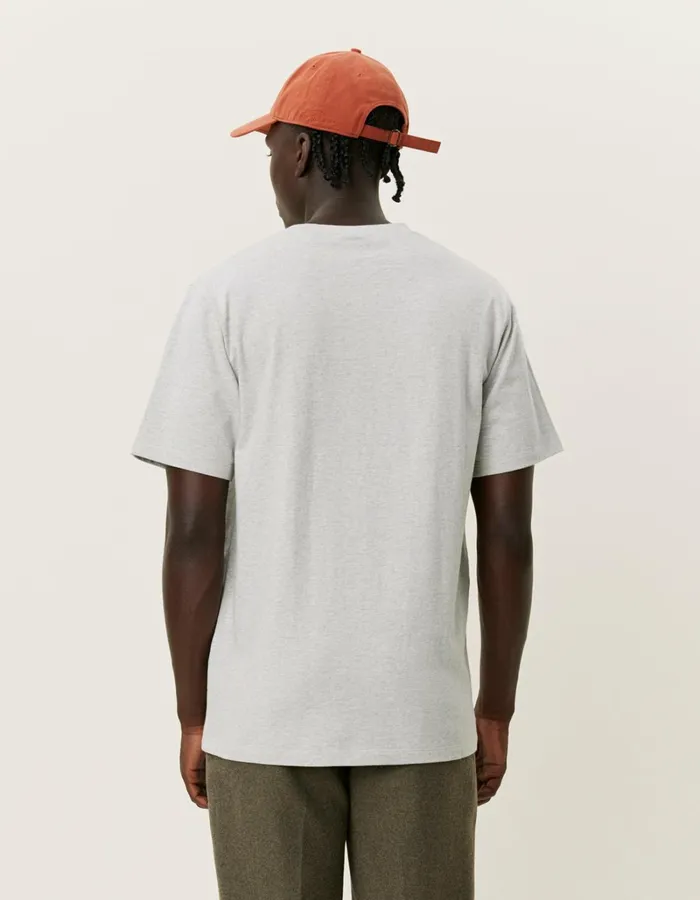 Men Les Deux Tshirts Fiore TShirt 8211 Snow Melange