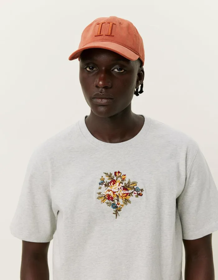 Men Les Deux Tshirts Fiore TShirt 8211 Snow Melange