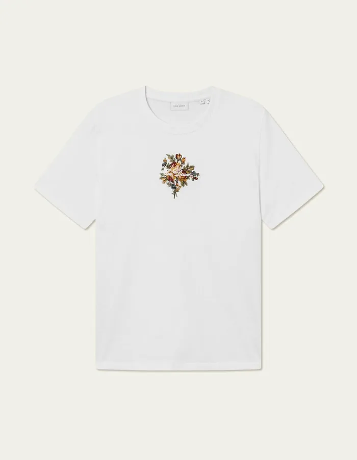 Men Les Deux Tshirts Fiore TShirt 8211 WhiteWhite