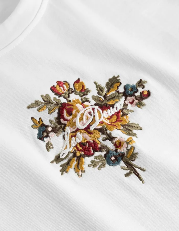 Men Les Deux Tshirts Fiore TShirt 8211 WhiteWhite